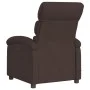 Dark Brown Fabric Electric Massage Recliner by , Armchairs - Ref: Foro24-3203971, Price: 285,71 €, Discount: %