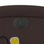 Dark Brown Fabric Electric Massage Recliner by , Armchairs - Ref: Foro24-3203971, Price: 285,71 €, Discount: %