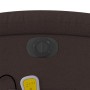 Sillón reclinable de masaje eléctrico tela marrón oscuro de , Sillones - Ref: Foro24-3203971, Precio: 280,74 €, Descuento: %