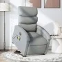 Sillón de masaje reclinable de pie de tela gris claro de , Sillones - Ref: Foro24-3203990, Precio: 288,26 €, Descuento: %
