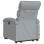 Sillón de masaje reclinable de pie de tela gris claro de , Sillones - Ref: Foro24-3203990, Precio: 269,70 €, Descuento: %