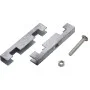 U-förmiger Spalierverbinder für den Garten, 10 Sets, silberfarben von vidaXL, Zubehör für Tore und Zäune - Ref: Foro24-144497...