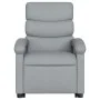 Sillón de masaje reclinable de pie de tela gris claro de , Sillones - Ref: Foro24-3203990, Precio: 288,26 €, Descuento: %