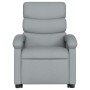 Sillón de masaje reclinable de pie de tela gris claro de , Sillones - Ref: Foro24-3203990, Precio: 269,70 €, Descuento: %