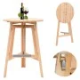 Fir wood folding bar table 78 cm by vidaXL, Folding tables - Ref: Foro24-45532, Price: 136,02 €, Discount: %