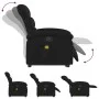 Sillón reclinable de masaje elevable tela negro de , Sillones - Ref: Foro24-3203992, Precio: 286,65 €, Descuento: %