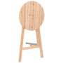 Mesa de bar plegable de madera de abeto 78 cm de vidaXL, Mesas plegables - Ref: Foro24-45532, Precio: 153,56 €, Descuento: %