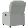 Hellgrauer Power-Liegestuhl aus Samt von , Sessel - Ref: Foro24-3204278, Preis: 263,65 €, Rabatt: %