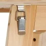 Mesa de bar plegable de madera de abeto 78 cm de vidaXL, Mesas plegables - Ref: Foro24-45532, Precio: 136,02 €, Descuento: %