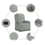 Sillón reclinable eléctrico de terciopelo gris claro de , Sillones - Ref: Foro24-3204278, Precio: 263,65 €, Descuento: %