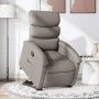 Sillón reclinable elevable tela gris taupe de , Sillones - Ref: Foro24-3203986, Precio: 273,70 €, Descuento: %