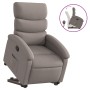 Sillón reclinable elevable tela gris taupe de , Sillones - Ref: Foro24-3203986, Precio: 255,66 €, Descuento: %