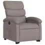 Sillón reclinable elevable tela gris taupe de , Sillones - Ref: Foro24-3203986, Precio: 273,70 €, Descuento: %