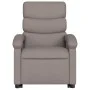 Sillón reclinable elevable tela gris taupe de , Sillones - Ref: Foro24-3203986, Precio: 273,70 €, Descuento: %