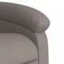 Sillón reclinable elevable tela gris taupe de , Sillones - Ref: Foro24-3203986, Precio: 273,70 €, Descuento: %