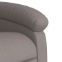 Sillón reclinable elevable tela gris taupe de , Sillones - Ref: Foro24-3203986, Precio: 255,66 €, Descuento: %