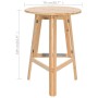 Mesa de bar plegable de madera de abeto 78 cm de vidaXL, Mesas plegables - Ref: Foro24-45532, Precio: 153,56 €, Descuento: %