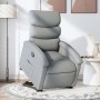 Sillón reclinable elevable de tela gris claro de , Sillones - Ref: Foro24-3203978, Precio: 252,47 €, Descuento: %