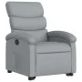 Hellgrauer, anhebbarer Liegesessel aus Stoff von , Sessel - Ref: Foro24-3203978, Preis: 269,88 €, Rabatt: %