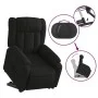 Sillón reclinable elevable tela negro de , Sillones - Ref: Foro24-3205318, Precio: 284,58 €, Descuento: %