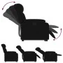 Sillón reclinable elevable tela negro de , Sillones - Ref: Foro24-3205318, Precio: 284,58 €, Descuento: %