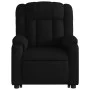 Sillón reclinable elevable tela negro de , Sillones - Ref: Foro24-3205318, Precio: 284,58 €, Descuento: %