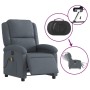 Sillón reclinable de masaje eléctrico terciopelo gris oscuro de , Sillones - Ref: Foro24-3204290, Precio: 291,27 €, Descuento: %