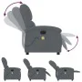 Elektrischer Massagesessel aus dunkelgrauem Samt von , Sessel - Ref: Foro24-3204290, Preis: 297,32 €, Rabatt: %