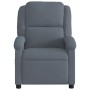 Sillón reclinable de masaje eléctrico terciopelo gris oscuro de , Sillones - Ref: Foro24-3204290, Precio: 291,27 €, Descuento: %