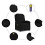 Sillón reclinable de masaje elevable terciopelo negro de , Sillones - Ref: Foro24-3204317, Precio: 286,47 €, Descuento: %