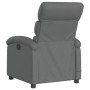 Sillón reclinable de masaje eléctrico tela gris oscuro de , Sillones - Ref: Foro24-3203967, Precio: 251,96 €, Descuento: %