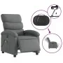 Sillón reclinable de masaje eléctrico tela gris oscuro de , Sillones - Ref: Foro24-3203967, Precio: 257,90 €, Descuento: %