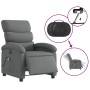Sillón reclinable de masaje eléctrico tela gris oscuro de , Sillones - Ref: Foro24-3203967, Precio: 251,96 €, Descuento: %
