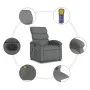 Sillón reclinable de masaje eléctrico tela gris oscuro de , Sillones - Ref: Foro24-3203967, Precio: 257,90 €, Descuento: %