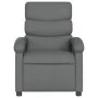 Sillón reclinable de masaje eléctrico tela gris oscuro de , Sillones - Ref: Foro24-3203967, Precio: 257,90 €, Descuento: %