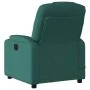 Sillón reclinable de masaje eléctrico tela verde oscuro de , Sillones - Ref: Foro24-3204362, Precio: 258,40 €, Descuento: %