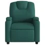 Sillón reclinable de masaje eléctrico tela verde oscuro de , Sillones - Ref: Foro24-3204362, Precio: 258,40 €, Descuento: %
