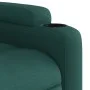 Sillón reclinable de masaje eléctrico tela verde oscuro de , Sillones - Ref: Foro24-3204362, Precio: 258,40 €, Descuento: %
