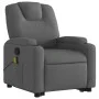 Silla de masaje reclinable de pie de tela gris oscuro de , Sillones - Ref: Foro24-3204381, Precio: 305,78 €, Descuento: %