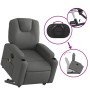 Silla de masaje reclinable de pie de tela gris oscuro de , Sillones - Ref: Foro24-3204381, Precio: 289,48 €, Descuento: %