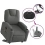Silla de masaje reclinable de pie de tela gris oscuro de , Sillones - Ref: Foro24-3204381, Precio: 305,78 €, Descuento: %
