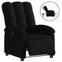 Sillón reclinable eléctrico de tela negro de , Sillones - Ref: Foro24-3204070, Precio: 230,57 €, Descuento: %