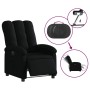 Sillón reclinable eléctrico de tela negro de , Sillones - Ref: Foro24-3204070, Precio: 230,57 €, Descuento: %