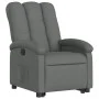 Sillón reclinable elevable de tela gris oscuro de , Sillones - Ref: Foro24-3204093, Precio: 274,75 €, Descuento: %