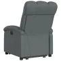 Sillón reclinable elevable de tela gris oscuro de , Sillones - Ref: Foro24-3204093, Precio: 274,75 €, Descuento: %