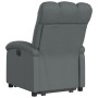 Sillón reclinable elevable de tela gris oscuro de , Sillones - Ref: Foro24-3204093, Precio: 267,25 €, Descuento: %