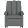 Sillón reclinable elevable de tela gris oscuro de , Sillones - Ref: Foro24-3204093, Precio: 274,75 €, Descuento: %