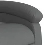 Sillón reclinable elevable de tela gris oscuro de , Sillones - Ref: Foro24-3204093, Precio: 274,75 €, Descuento: %