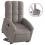 Sillón reclinable elevable tela gris taupe de , Sillones - Ref: Foro24-3204100, Precio: 273,98 €, Descuento: %
