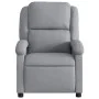 Sillón reclinable eléctrico tela gris claro de , Sillones - Ref: Foro24-3204140, Precio: 275,17 €, Descuento: %